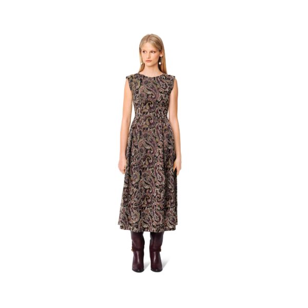 Burda Style Schnittmuster Nr. 6083 -  Festliches Kleid mit weitem Rock / Schmales Spitzenkleid – Bild 2