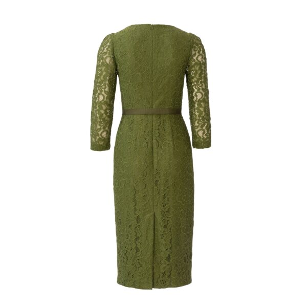 Burda Style Schnittmuster Nr. 6083 -  Festliches Kleid mit weitem Rock / Schmales Spitzenkleid – Bild 7