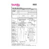 Burda Style Schnittmuster Nr. 6083 -  Festliches Kleid mit weitem Rock / Schmales Spitzenkleid – Bild 8