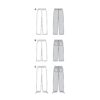 Burda Style Schnittmuster Nr. 6085 -  Hose mit Elastikbund und gerader Beinweite – Bild 12
