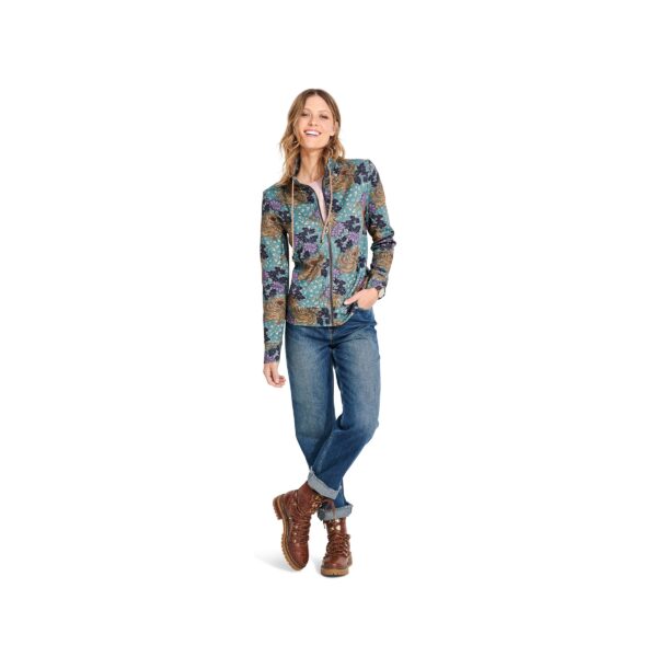 Burda Style Schnittmuster Nr. 6090 - Sweatjacke mit Reißverschluss – Bild 2