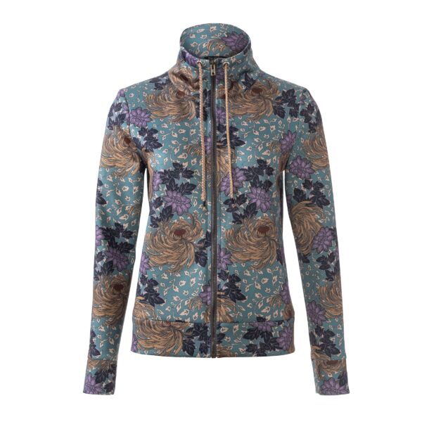 Burda Style Schnittmuster Nr. 6090 - Sweatjacke mit Reißverschluss – Bild 4