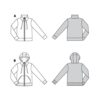 Burda Style Schnittmuster Nr. 6090 - Sweatjacke mit Reißverschluss – Bild 11