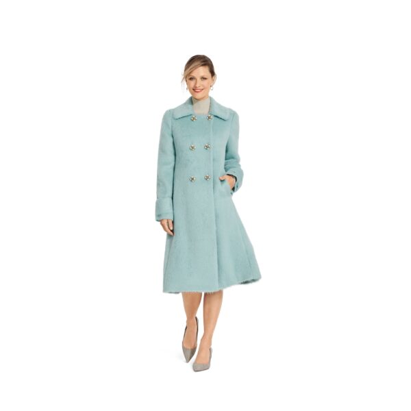 Burda Style Schnittmuster Nr. 6092 - Mantel, Jacke – doppelreihig mit großem Kragen – Bild 2
