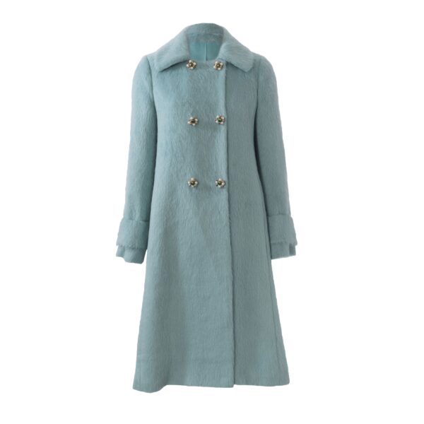 Burda Style Schnittmuster Nr. 6092 - Mantel, Jacke – doppelreihig mit großem Kragen – Bild 4
