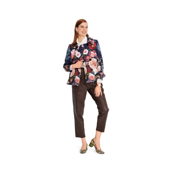 Burda Style Schnittmuster Nr. 6092 - Mantel, Jacke – doppelreihig mit großem Kragen – Bild 6