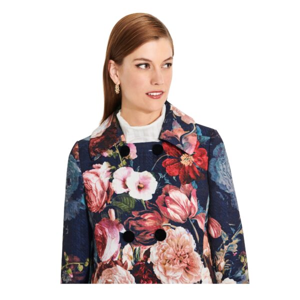 Burda Style Schnittmuster Nr. 6092 - Mantel, Jacke – doppelreihig mit großem Kragen – Bild 7