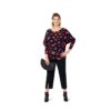 Burda Style Schnittmuster Nr. 6098 - Shirt mit Kimonoärmeln – Bild 5