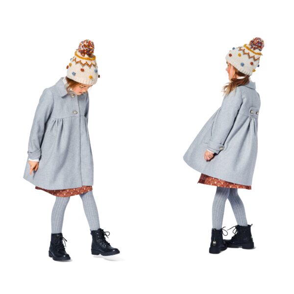 Burda Kids Schnittmuster Nr. 9268 - Mantel und Jacke mit Bubikragen – Bild 2