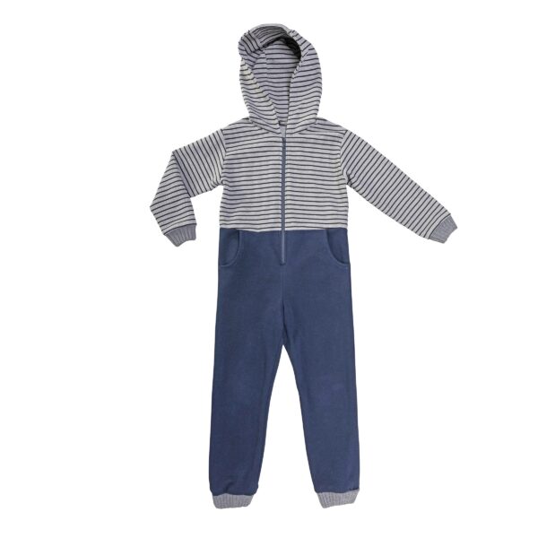 Burda Kids Schnittmuster Nr. 9275 - Overall mit Kapuze – Bild 3