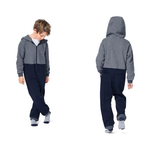 Burda Kids Schnittmuster Nr. 9275 - Overall mit Kapuze – Bild 2