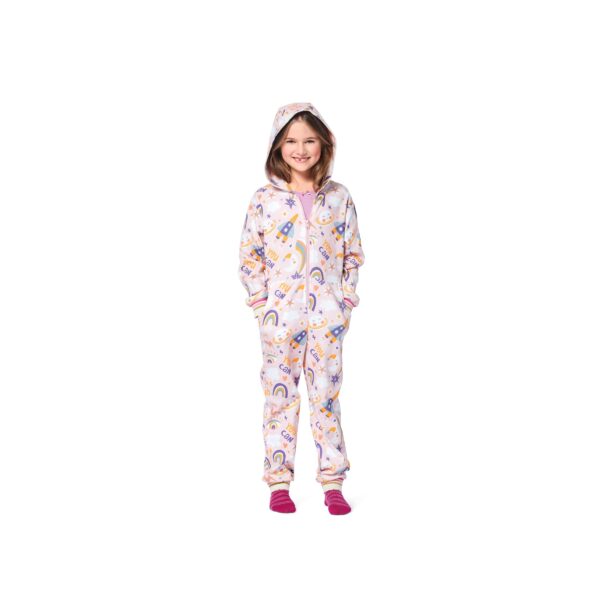Burda Kids Schnittmuster Nr. 9275 - Overall mit Kapuze – Bild 5