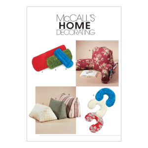 McCall's Schnittmuster M4123 - Heimtextilien - Kopf-, Nacken- und Rückenstützen