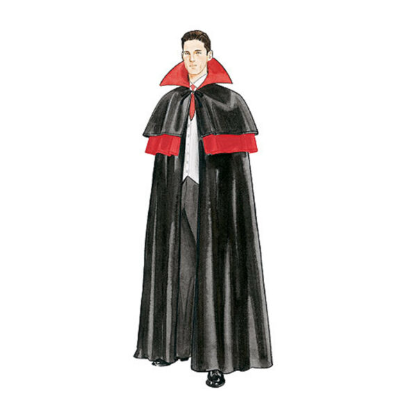 McCall's Schnittmuster M4139 - Kostüme - Gothic - Larp - Vampir - Dracula – Bild 4