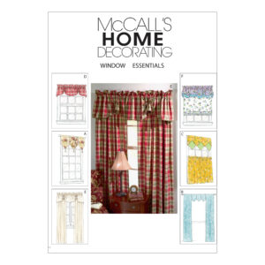 McCall's Schnittmuster M4408 - Heimtextilien-Gardinen-Vorhänge
