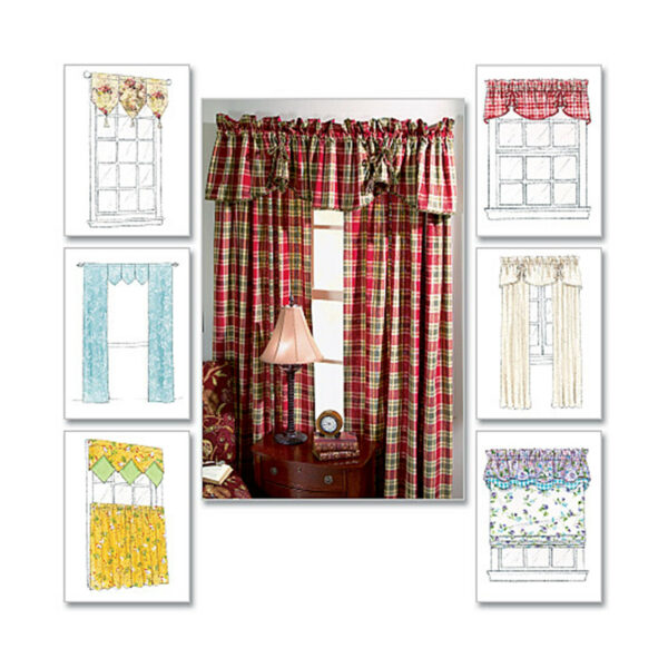 McCall's Schnittmuster M4408 - Heimtextilien-Gardinen-Vorhänge – Bild 2