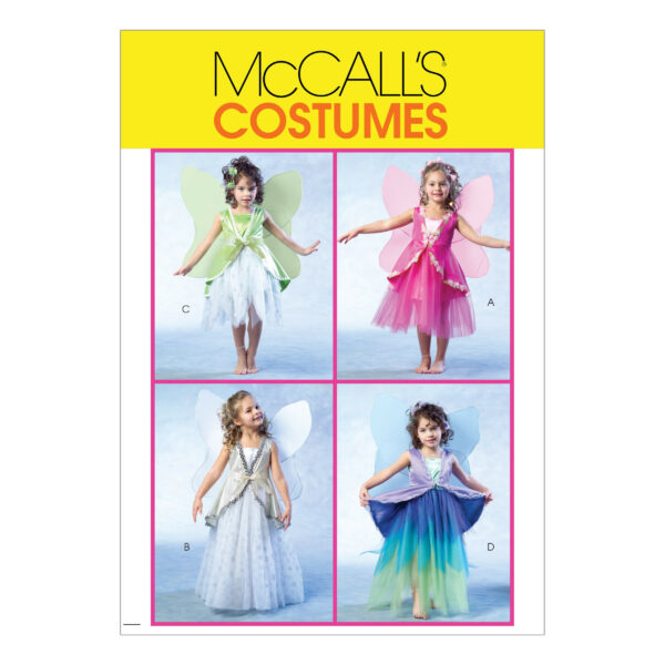McCall's Schnittmuster M4887 - Kostüme - Schmetterlinge & Feen