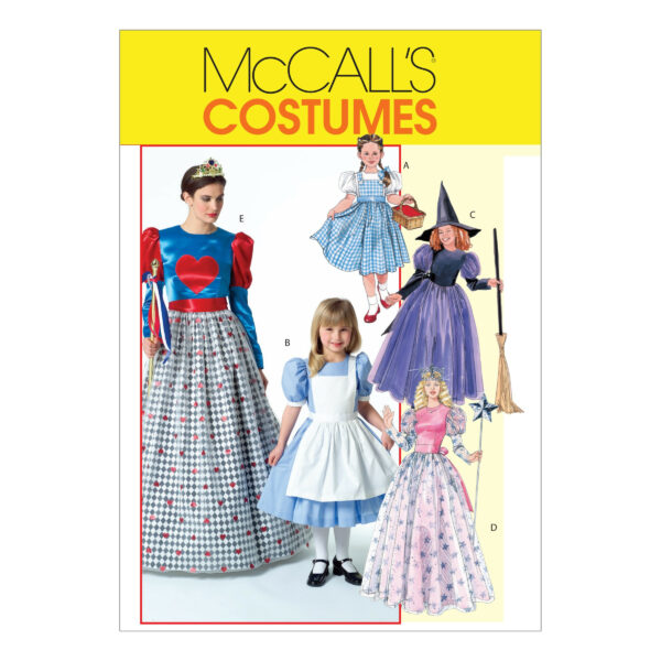 McCall's Schnittmuster M4948 - Kostüme - Märchenfiguren - für Frauen & Mädchen