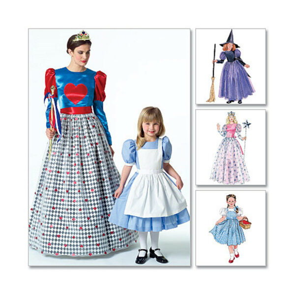 McCall's Schnittmuster M4948 - Kostüme - Märchenfiguren - für Frauen & Mädchen – Bild 2