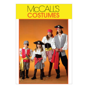 McCall's Schnittmuster M4952 - Kostüme - Seeräuber - Pirat - für Erwachsene und Kinder