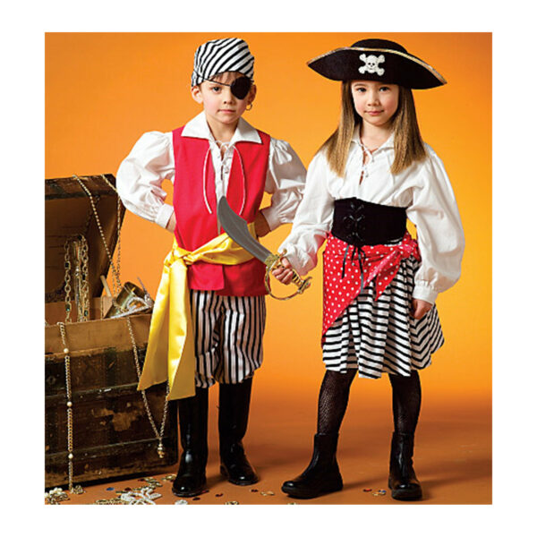 McCall's Schnittmuster M4952 - Kostüme - Seeräuber - Pirat - für Erwachsene und Kinder – Bild 5