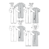Burda Style Schnittmuster Nr. 2478 - Fasching - Kostüm - Tier-Overall – Bild 4