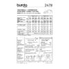 Burda Style Schnittmuster Nr. 2478 - Fasching - Kostüm - Tier-Overall – Bild 3