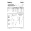 Burda Style Schnittmuster Nr. 2483 - Fasching - Kostüm - Zauberer und Magier – Bild 3