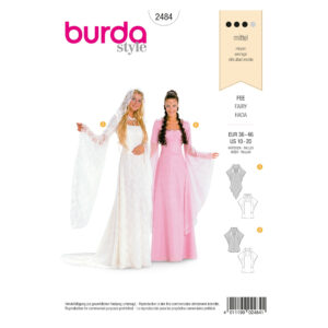 Burda Style Schnittmuster Nr. 2484 - Fasching - Kostüm - Fee