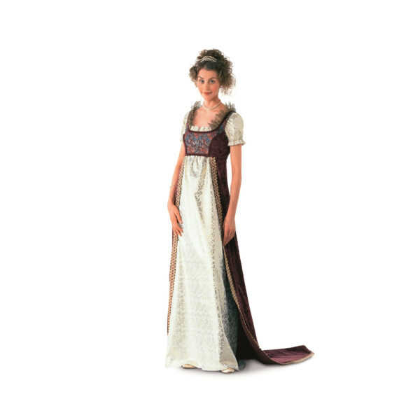 Burda Style Schnittmuster Nr. 2493 - Fasching - Historisches Kostüm - Kleid Josephine – Bild 2