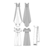 Burda Style Schnittmuster Nr. 2493 - Fasching - Historisches Kostüm - Kleid Josephine – Bild 5