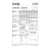 Burda Style Schnittmuster Nr. 2493 - Fasching - Historisches Kostüm - Kleid Josephine – Bild 4