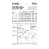 Burda Kids Schnittmuster Nr. 2502 - Fasching - Kostüm - Hund und Panther und Tiger – Bild 3