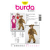 Burda Kids Schnittmuster Nr. 2502 - Fasching - Kostüm - Hund und Panther und Tiger