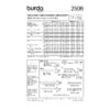 Burda Kids Schnittmuster Nr. 2506 - Fasching - Kostüm - Shirt und Hose - Koch und Piraten und Clowns – Bild 5