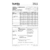 Burda Style Schnittmuster Nr. 2511 - Fasching - Overall - Jumpsuit – Bild 6