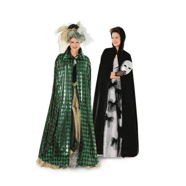 Burda Style Schnittmuster Nr. 2521 - Fasching - Umhang - Venedig bei Nacht – Bild 2