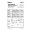 Burda Style Schnittmuster Nr. 2526 - Fasching - Kostüm - Orient Kombination – Bild 3