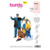 Burda Style Schnittmuster Nr. 2527 - Fasching - Kostüm - Harlekin - Till Eulenspiegel