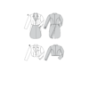 Burda Style Schnittmuster Nr. 2529 - Fasching - Kostüm - Variete - Frack - Bolero – Bild 5