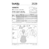 Burda Style Schnittmuster Nr. 2529 - Fasching - Kostüm - Variete - Frack - Bolero – Bild 4