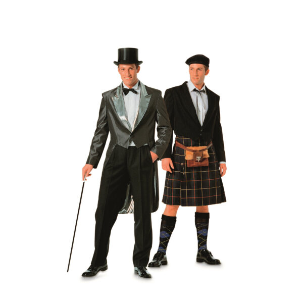 Burda Style Schnittmuster Nr. 2530 - Fasching - Kostüm - Gentleman - Frack - Kurzjacke – Bild 2