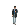 Burda Style Schnittmuster Nr. 2767 - Steampunk - Historischer Herrenanzug um 1848 - Frack, Hose und Weste – Bild 2