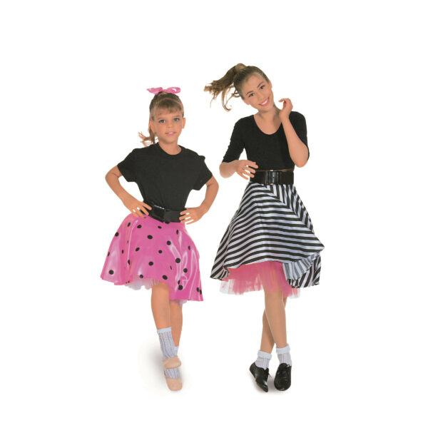 Burda Kids Schnittmuster Nr. 2809 - Fasching - Rock aus den 50ern - Rock `n` Roll – Bild 2