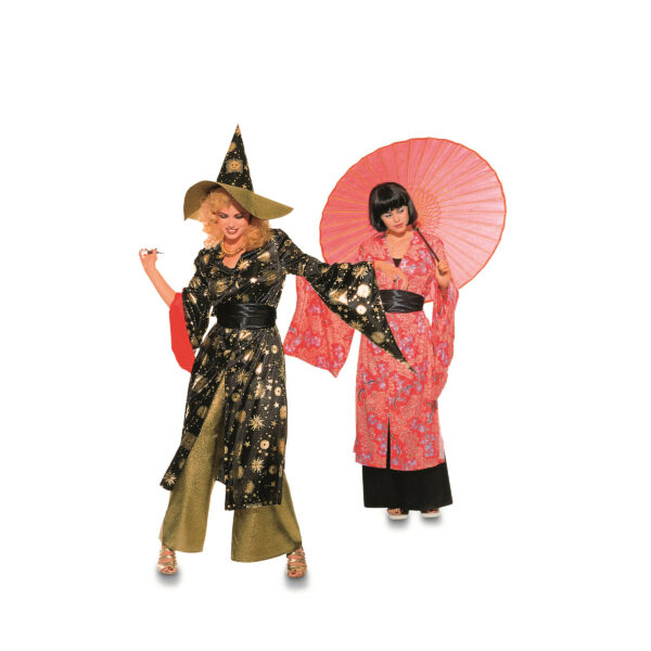 Burda Style Schnittmuster Nr. 3044 - Fasching - Kostüm - Asien-Kombination - Kimono – Bild 2