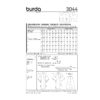 Burda Style Schnittmuster Nr. 3044 - Fasching - Kostüm - Asien-Kombination - Kimono – Bild 3
