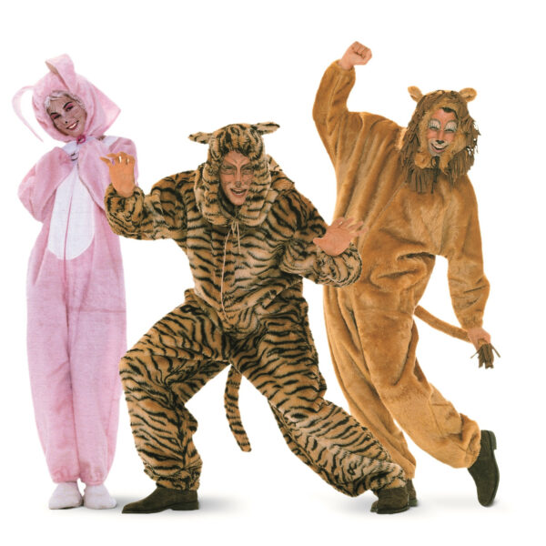 Burda Style Schnittmuster Nr. 3576 - Fasching - Kostüm - Tiere - Tiger und Löwe und Hase – Bild 2