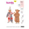 Burda Kids Schnittmuster Nr. 4946 - Fasching - Kostüm - Clown und Bär