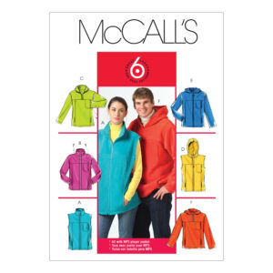 McCall's Schnittmuster M5252 - Jacken und Westen - für Sie und Ihn
