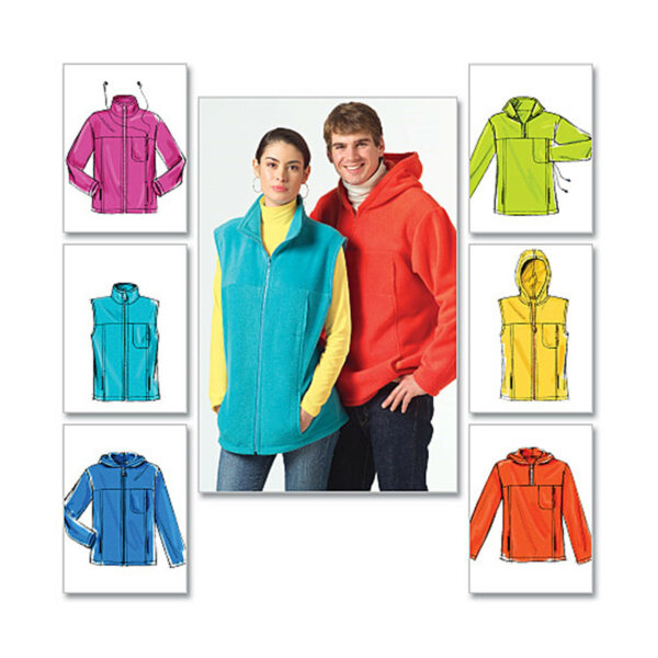 McCall's Schnittmuster M5252 - Jacken und Westen - für Sie und Ihn – Bild 2